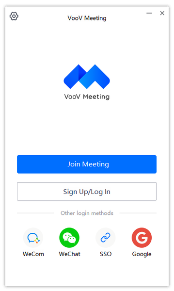 Autorització a la reunió de Voov
