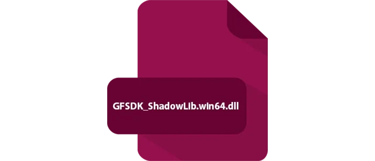 Иконка GFSDK_ShadowLib.win64.dll