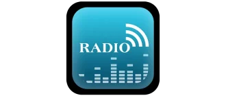 Icona de reproductor de ràdio en línia