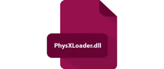 Иконка Physxloader.dll для Windows 10