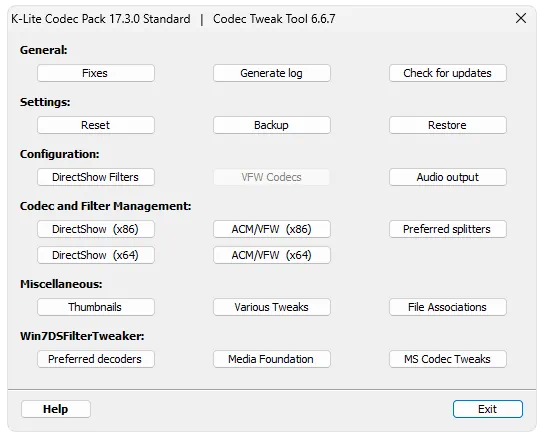 Configurarea HEVC pentru Windows 11