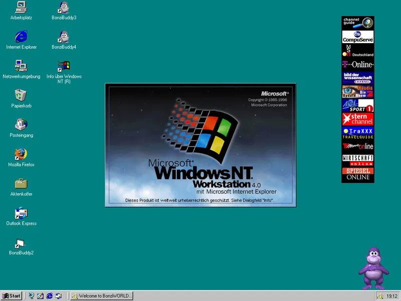 ОС Windows 4.0