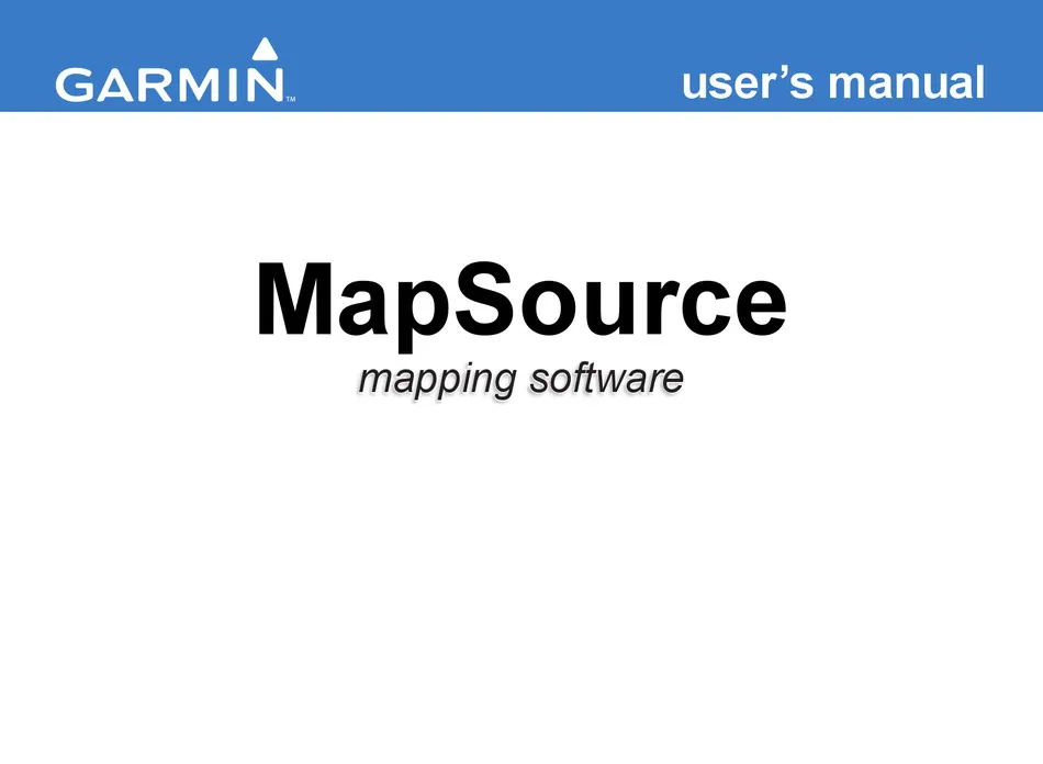 Работа с Mapsource Garmin