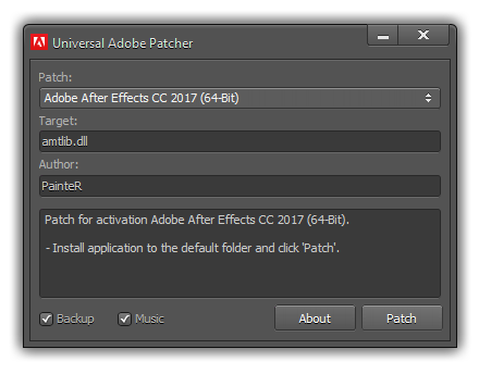 Universali Adobe Patcher