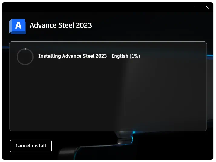 Установка Advance Steel