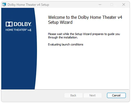 Установка Dolby Home Theater