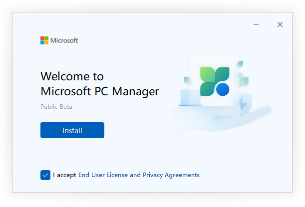 Установка Microsoft Pc Manager